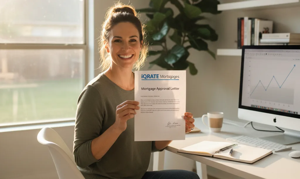 Business owner relieved with iQRATE Mortgages approval.