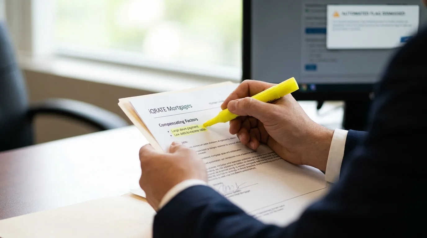 Person writing a Letter of Explanation for a mortgage application.