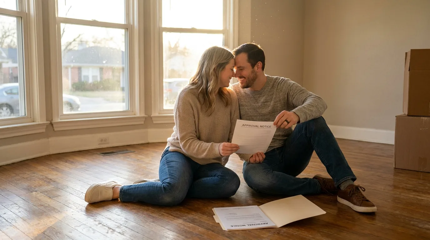 Underwriter reviewing a loan application for compensating factors.