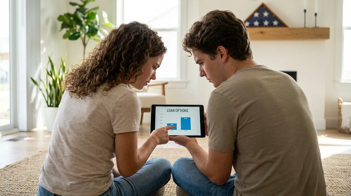 Understanding the terms of a VA IRRRL refinance.