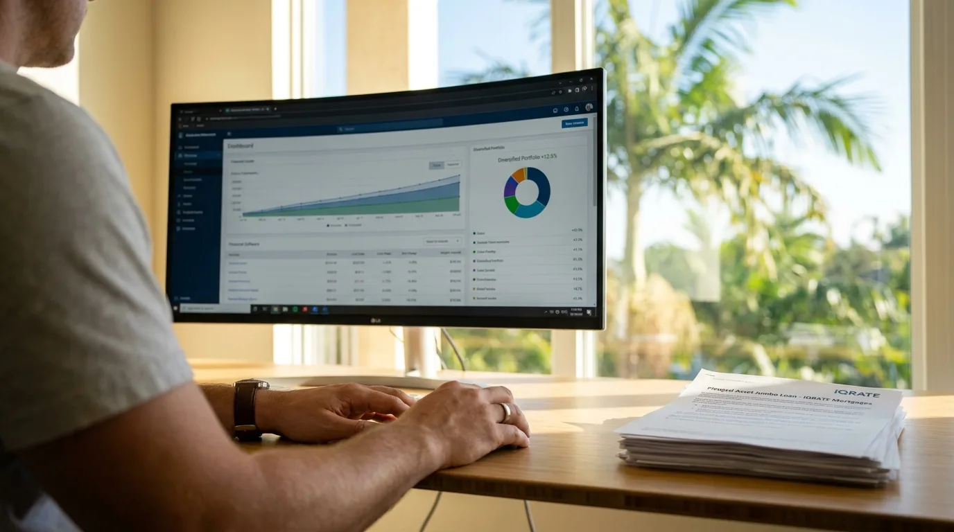 Financial documents and calculator for determining portfolio loanable value