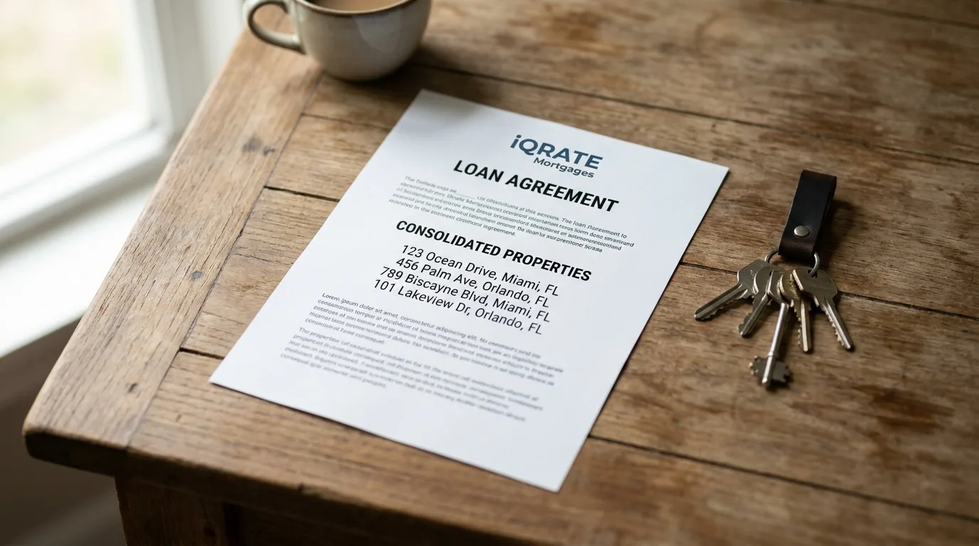 An investor considering the advantages and disadvantages of a portfolio loan.