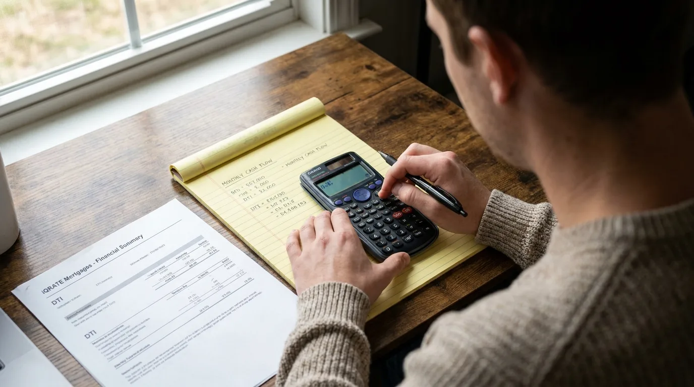 Underwriter reviewing a VA loan application for compensating factors.