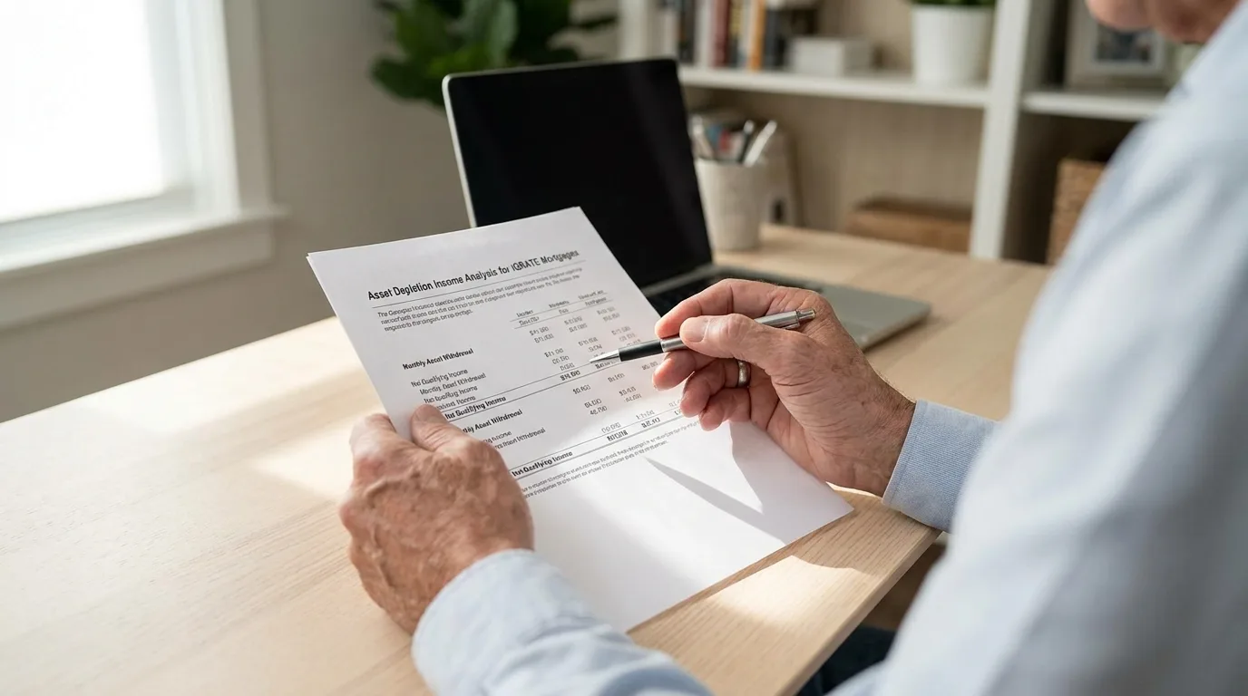 Calculating qualifying income from a diverse investment portfolio