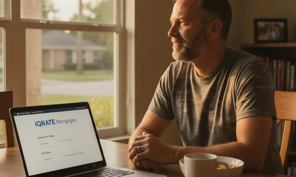 Veteran finds peaceful mortgage solution with iQRATE Mortgages.