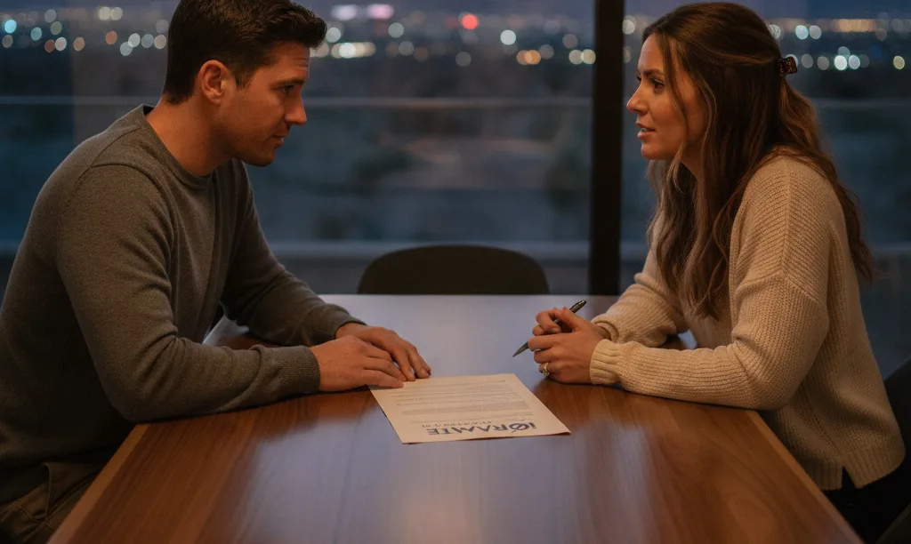Couple planning their Nevada home loan with iQRATE.