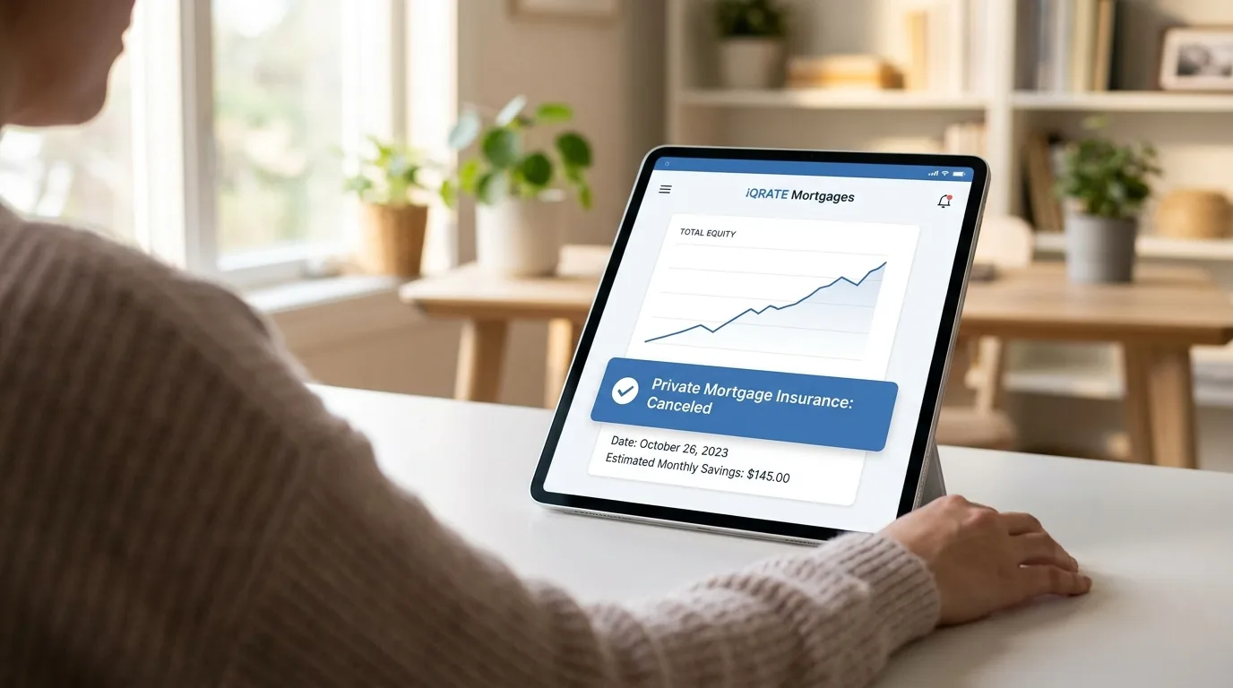 A person reviewing their credit score and loan documents