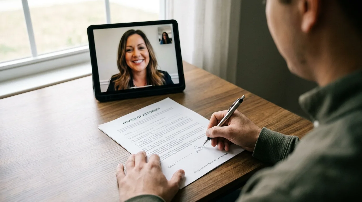 Documents prepared for the VA loan underwriting process.