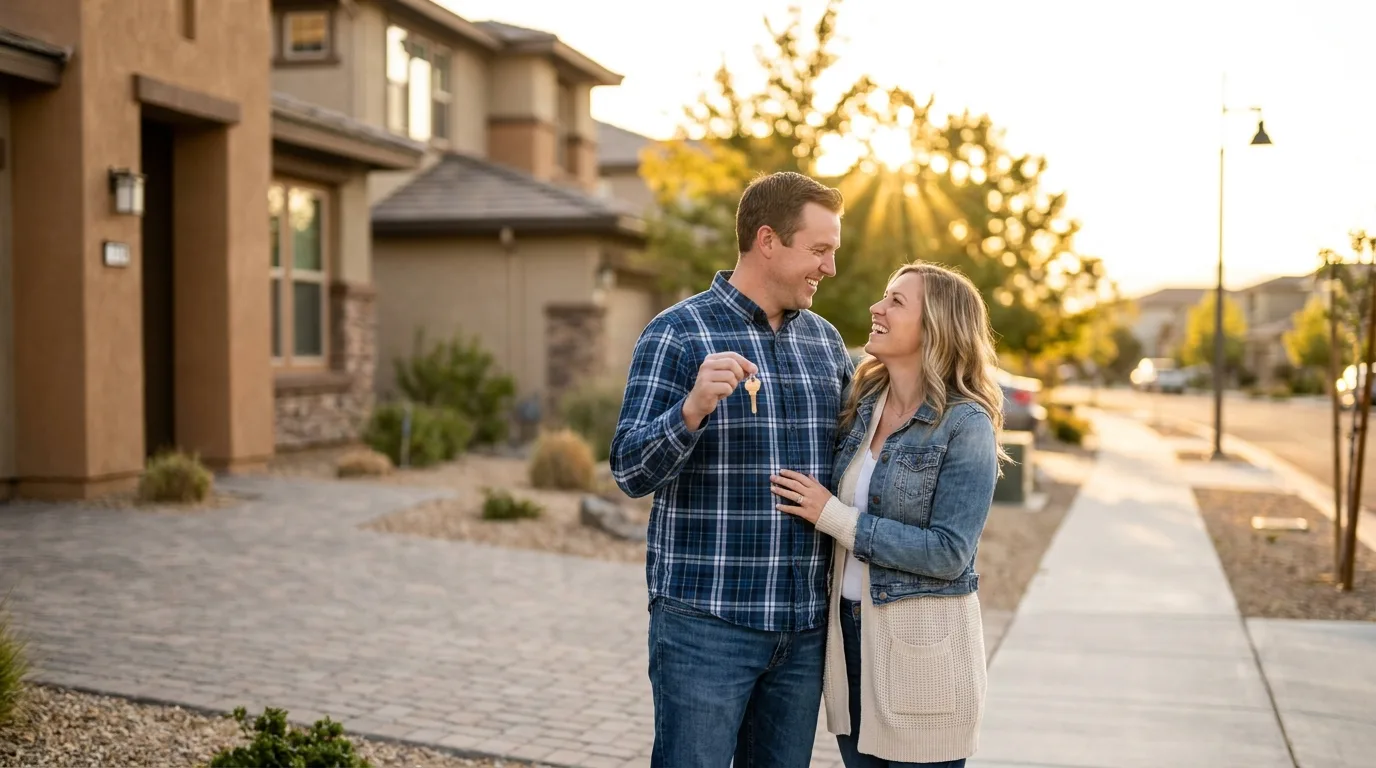 Mortgage professional reviewing S-Corporation documents for a home loan in Nevada.