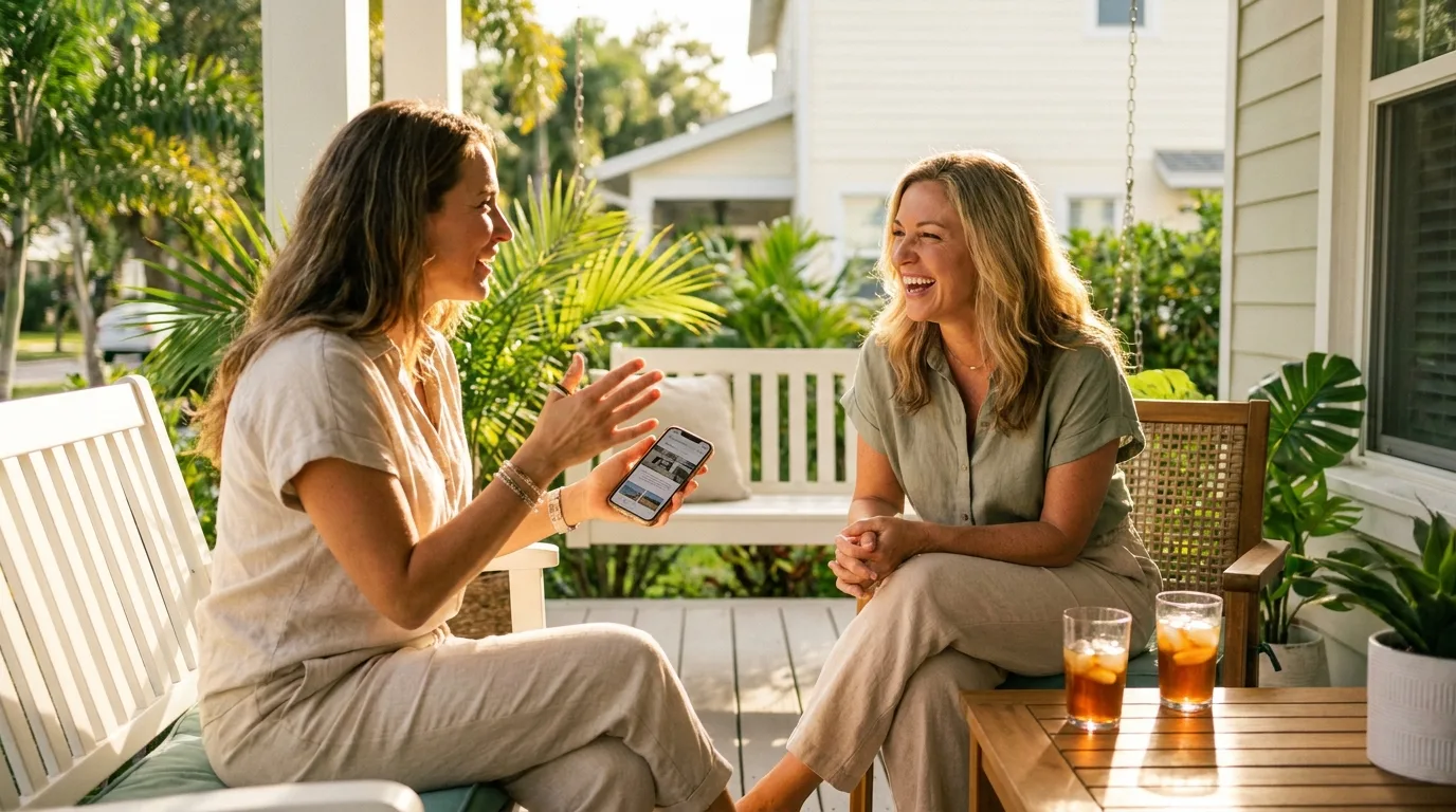 Luxury homes in a Florida neighborhood like Boca Raton