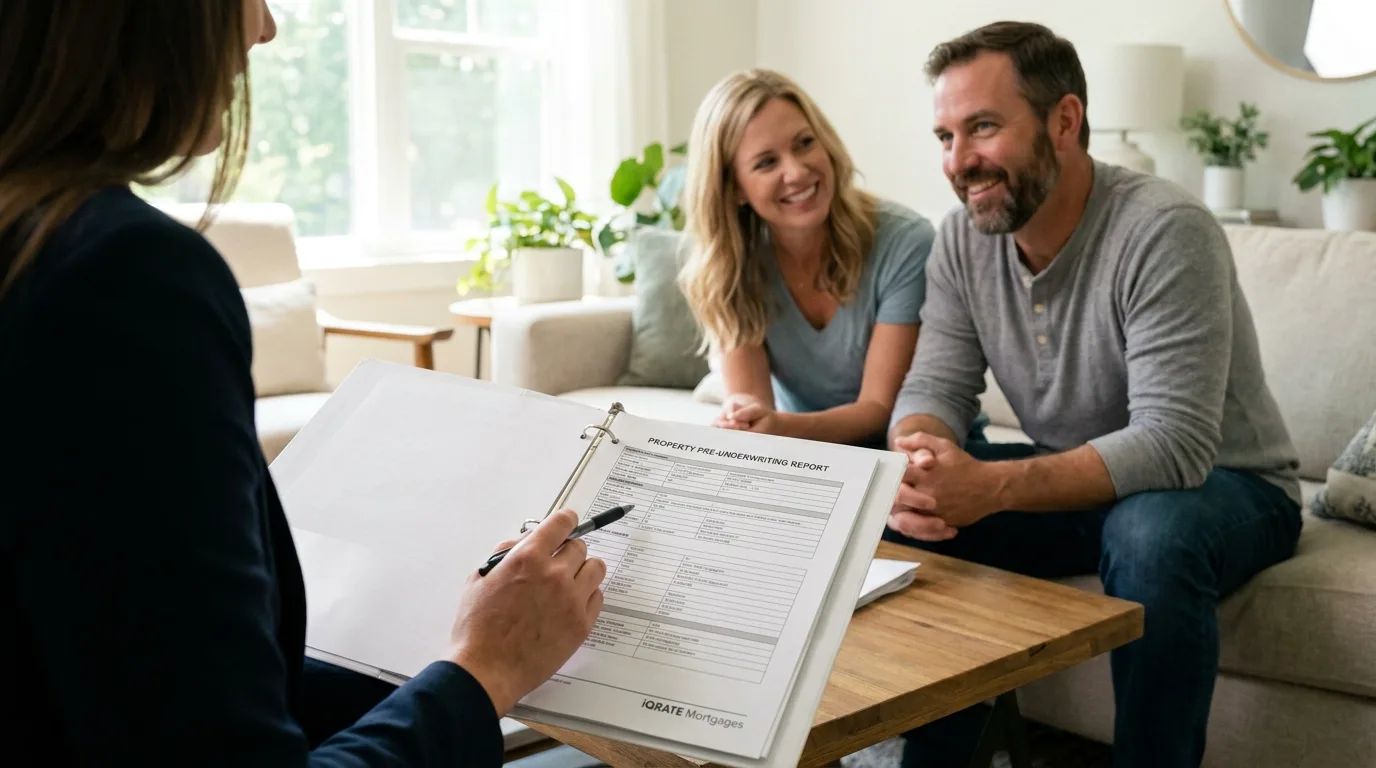 Realtor explaining the benefits of a Listing Integrity Audit to clients.