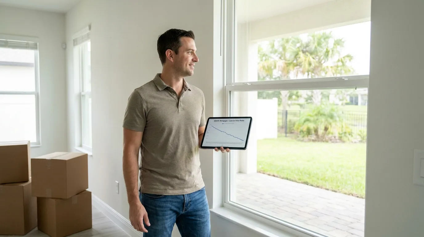 A modern Miami townhouse reflecting a high appraisal value