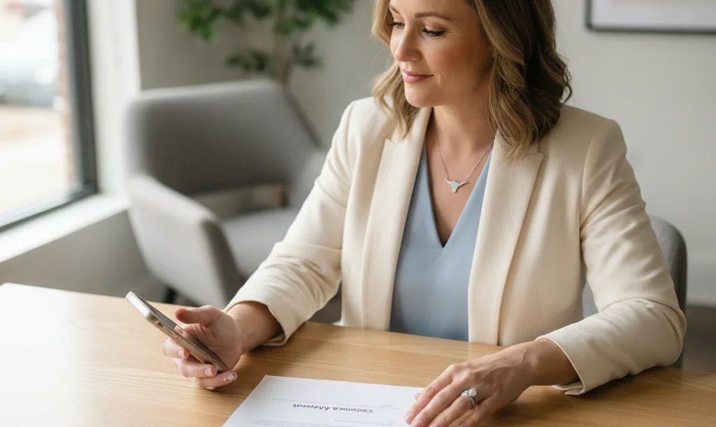 Confident Texas realtor reviews iQRATE Mortgages certified approval.