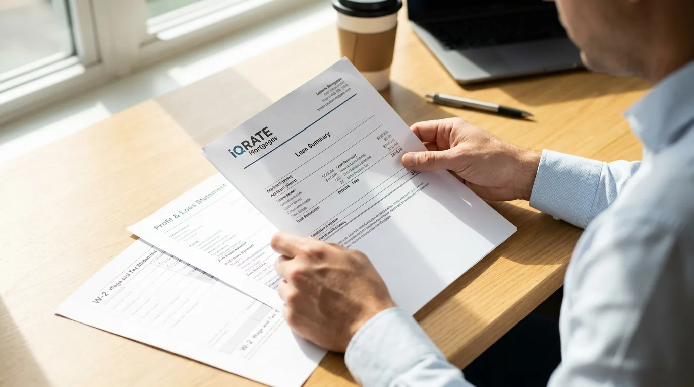 Couple discussing their mortgage application with a co-borrower.