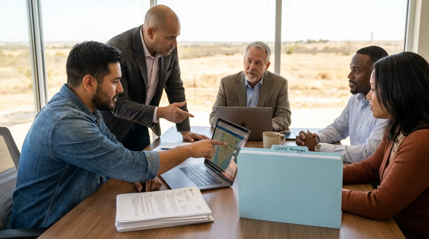 Real estate team collaborating effectively with a mortgage OS