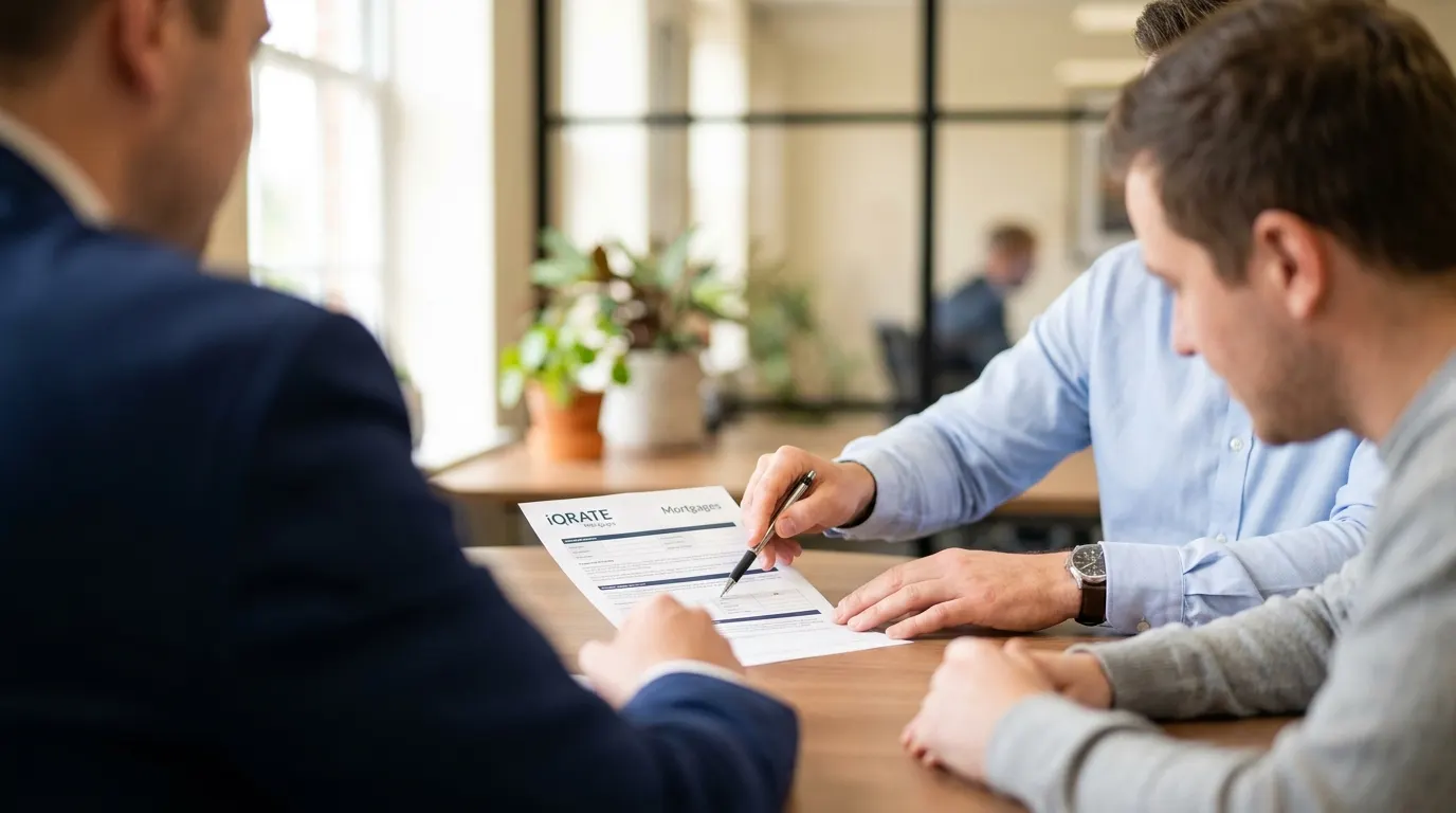 A homebuyer in Irvine considering mortgage options from multiple lenders.
