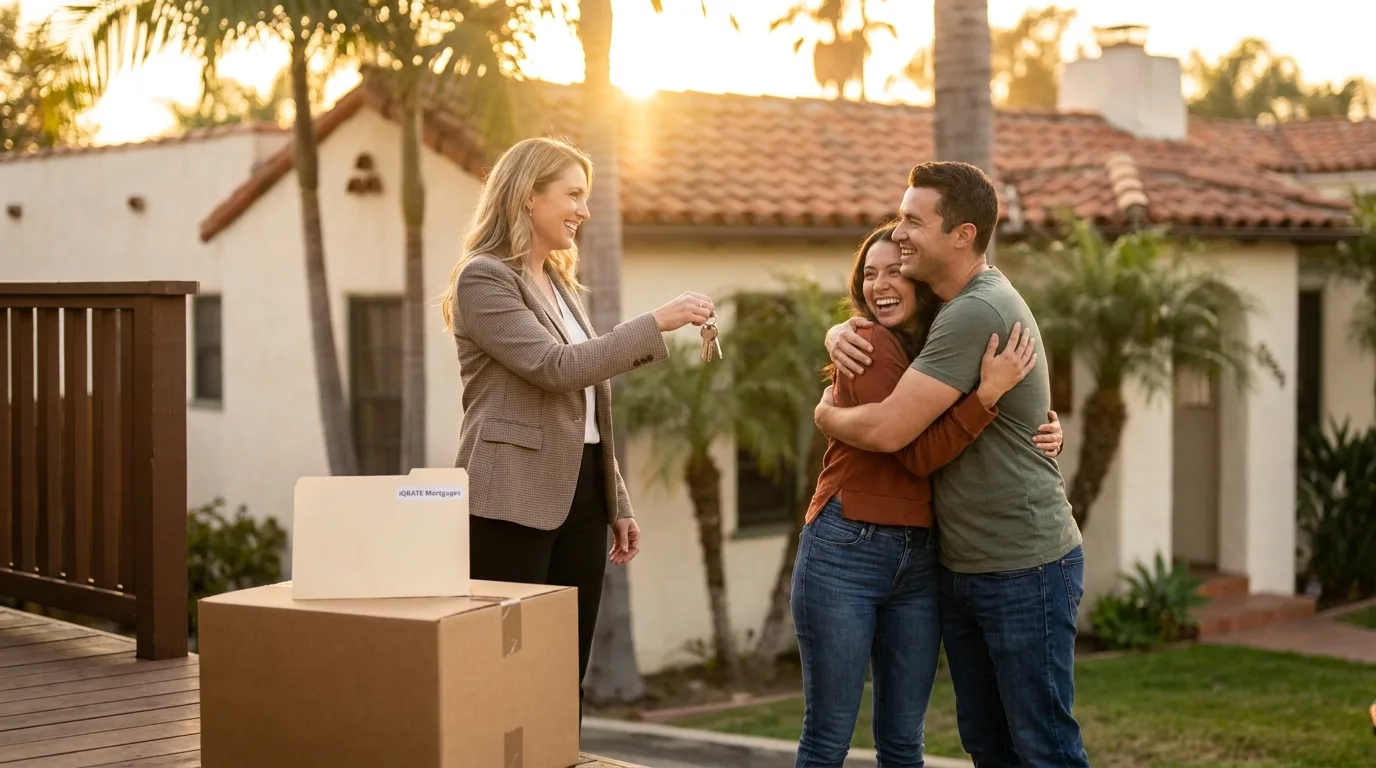 Real estate agent and lender building confidence through clear communication.