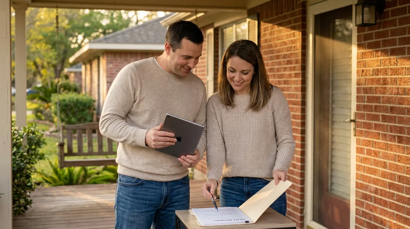 A family home in Houston protected by mortgage laws