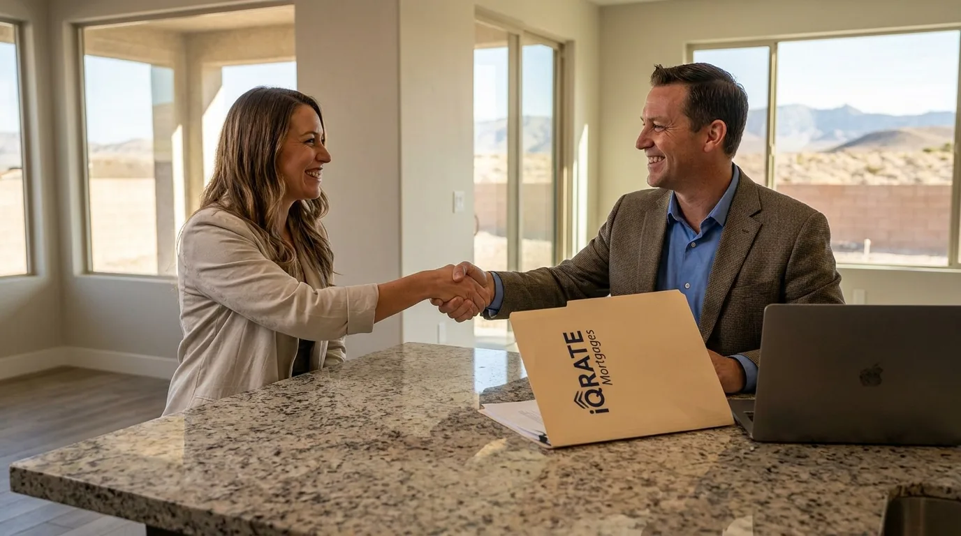 Homebuyers reviewing an appraisal report for inaccuracies.