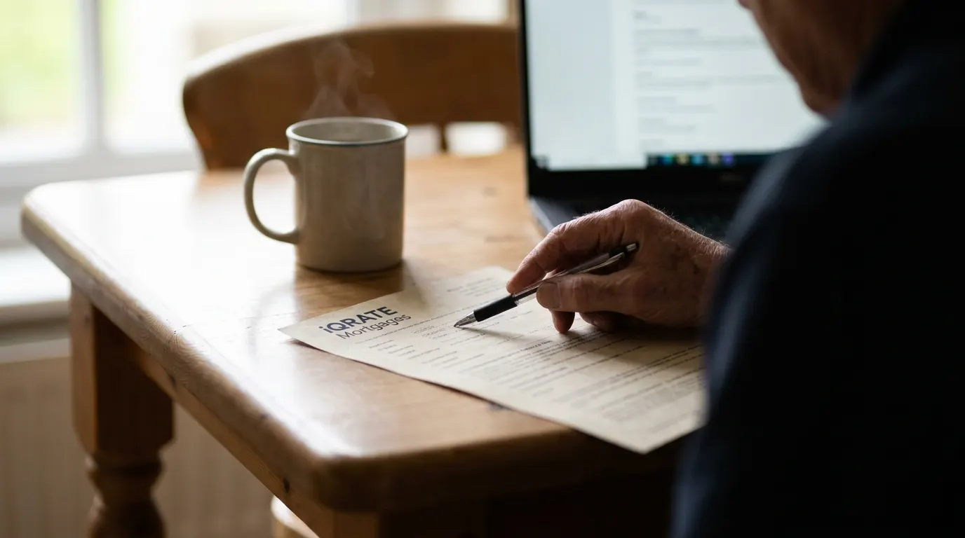 VA appraiser reviewing documents for a multi-family property