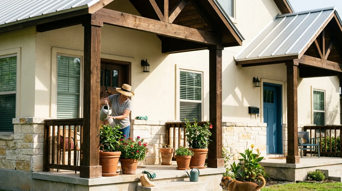 Duplex property in Austin, Texas eligible for a VA loan