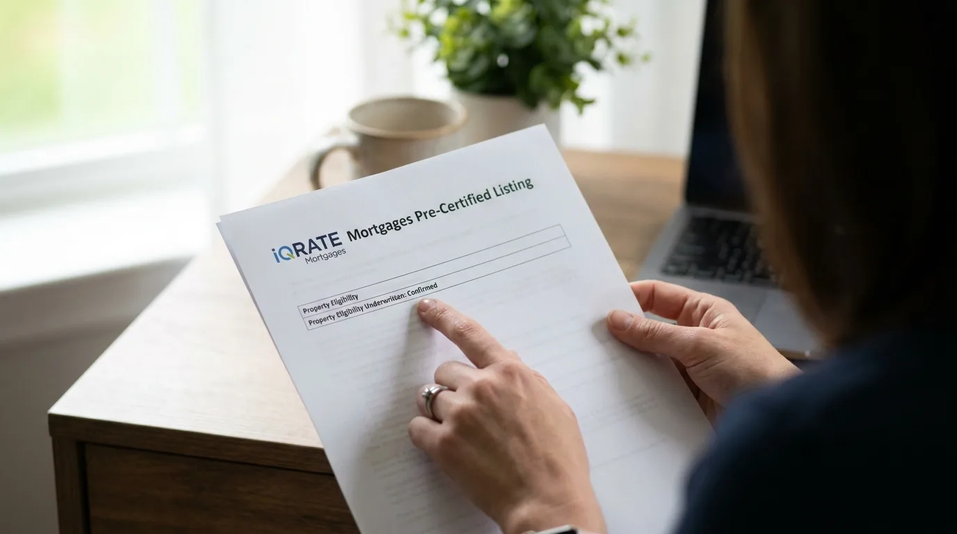 Confident home sellers with a pre-certified listing sign.