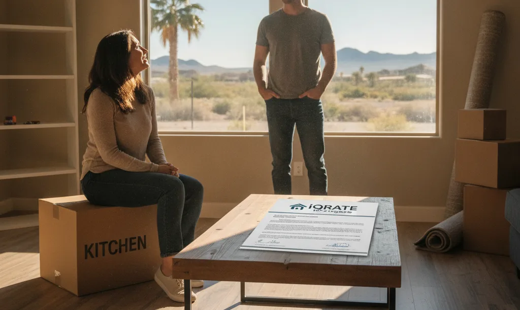 A happy couple in their new Nevada home.
