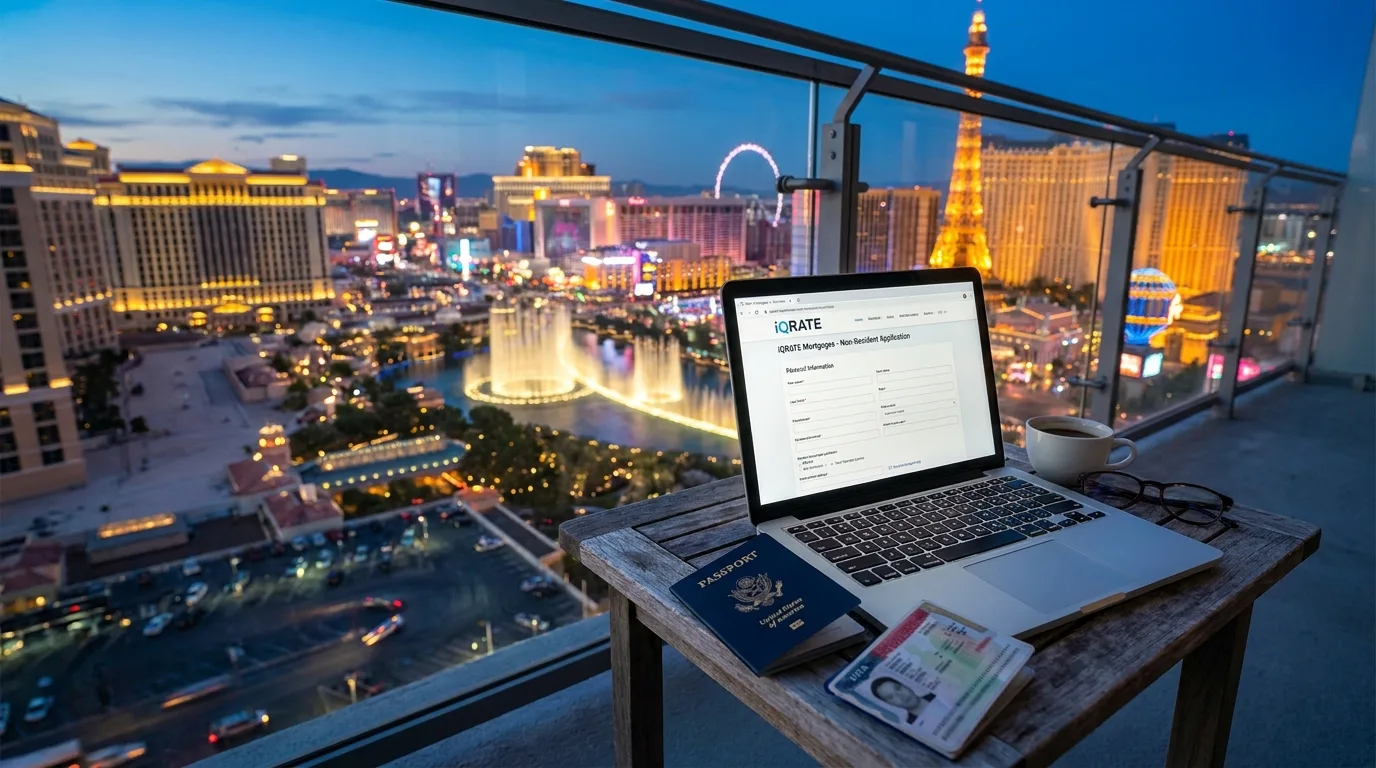 Luxury home in Las Vegas representing a foreign national mortgage opportunity