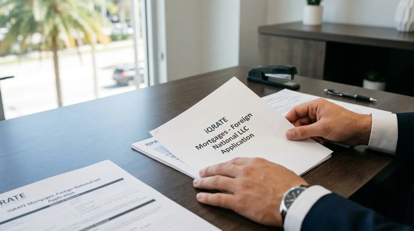 Financial documents and tax returns required for a foreign national mortgage