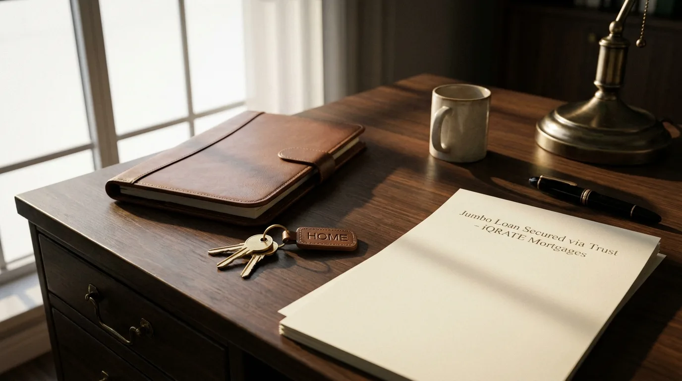 Reviewing title insurance and property tax documents for a trust-owned property.