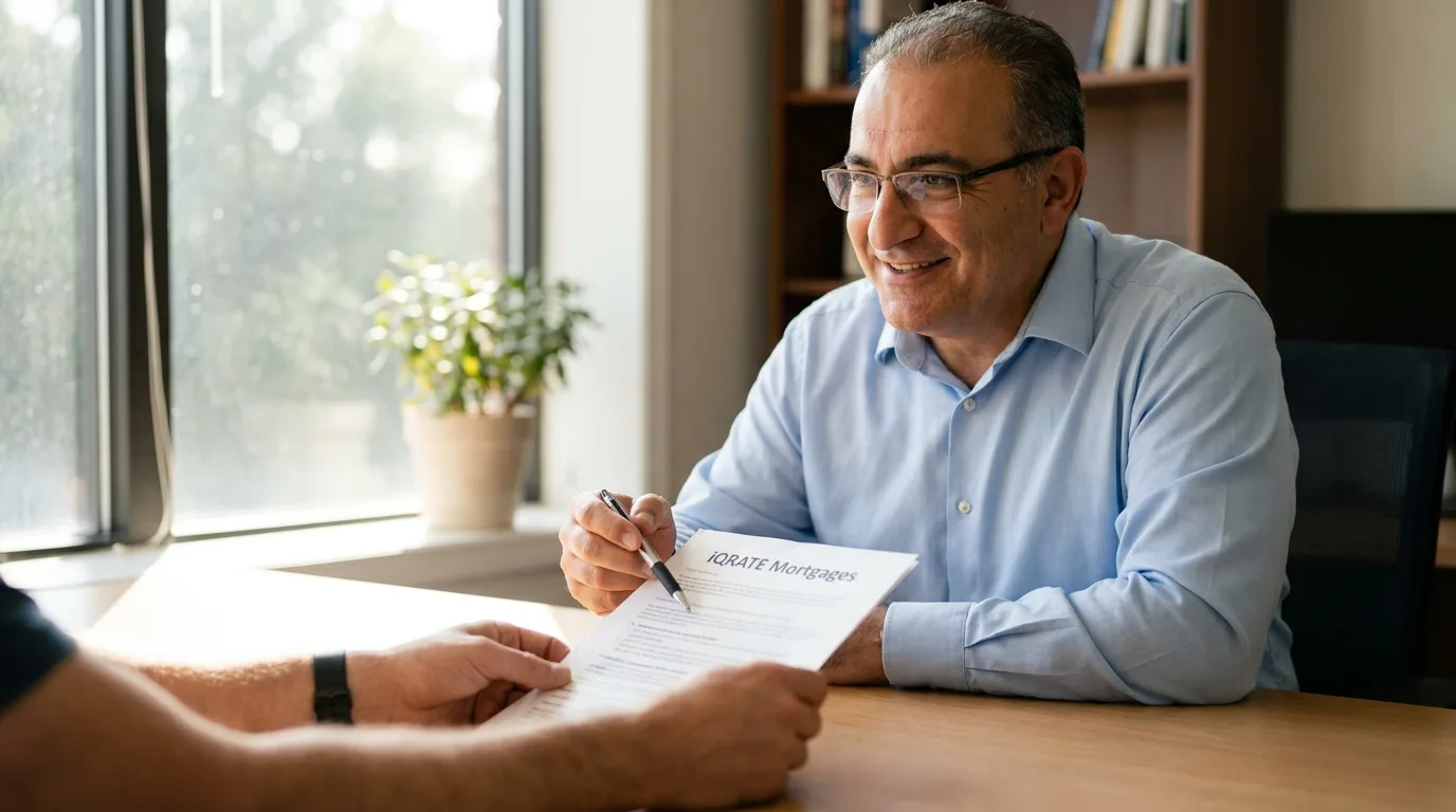 Appraiser reviewing a property in a Florida neighborhood