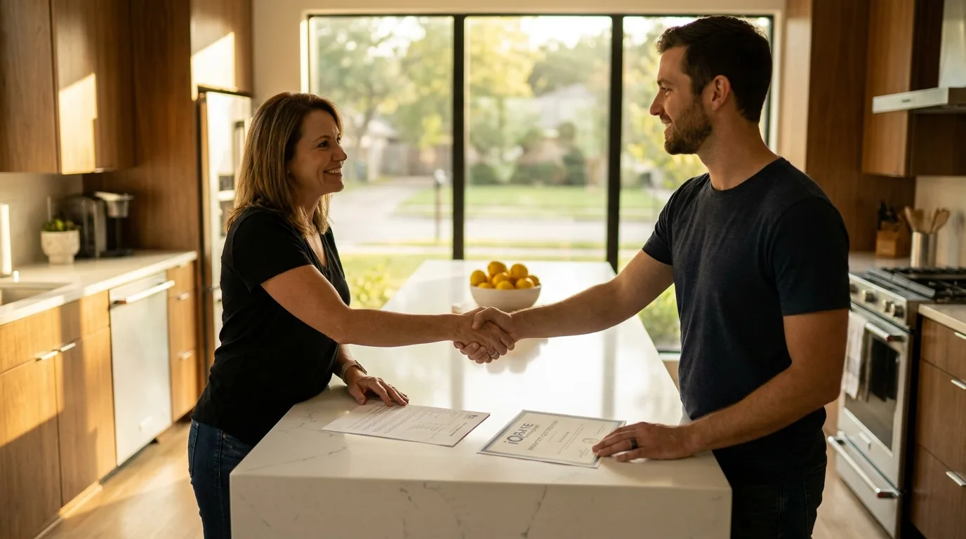 A suburban home representing property-specific financing risks
