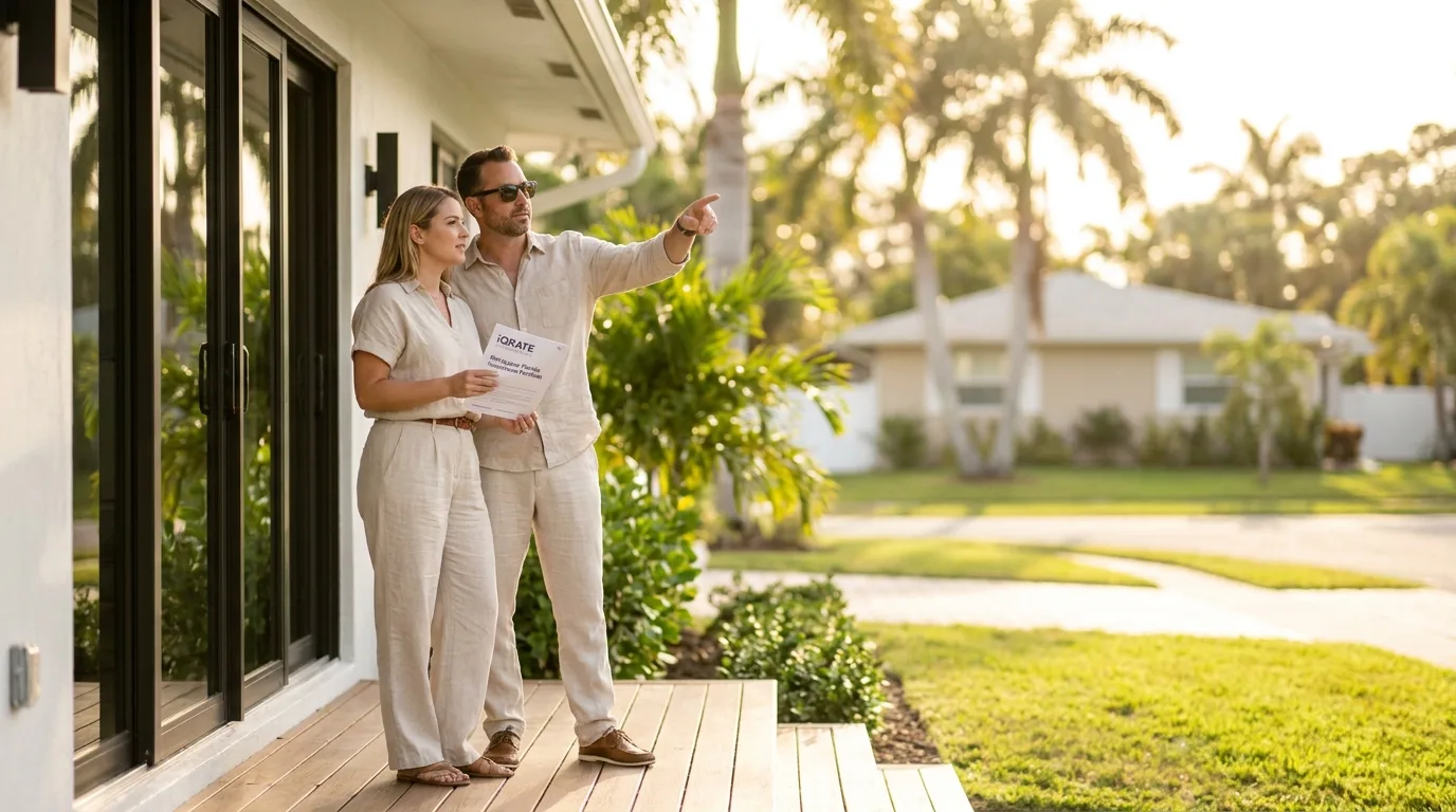 A row of investment properties in Orlando