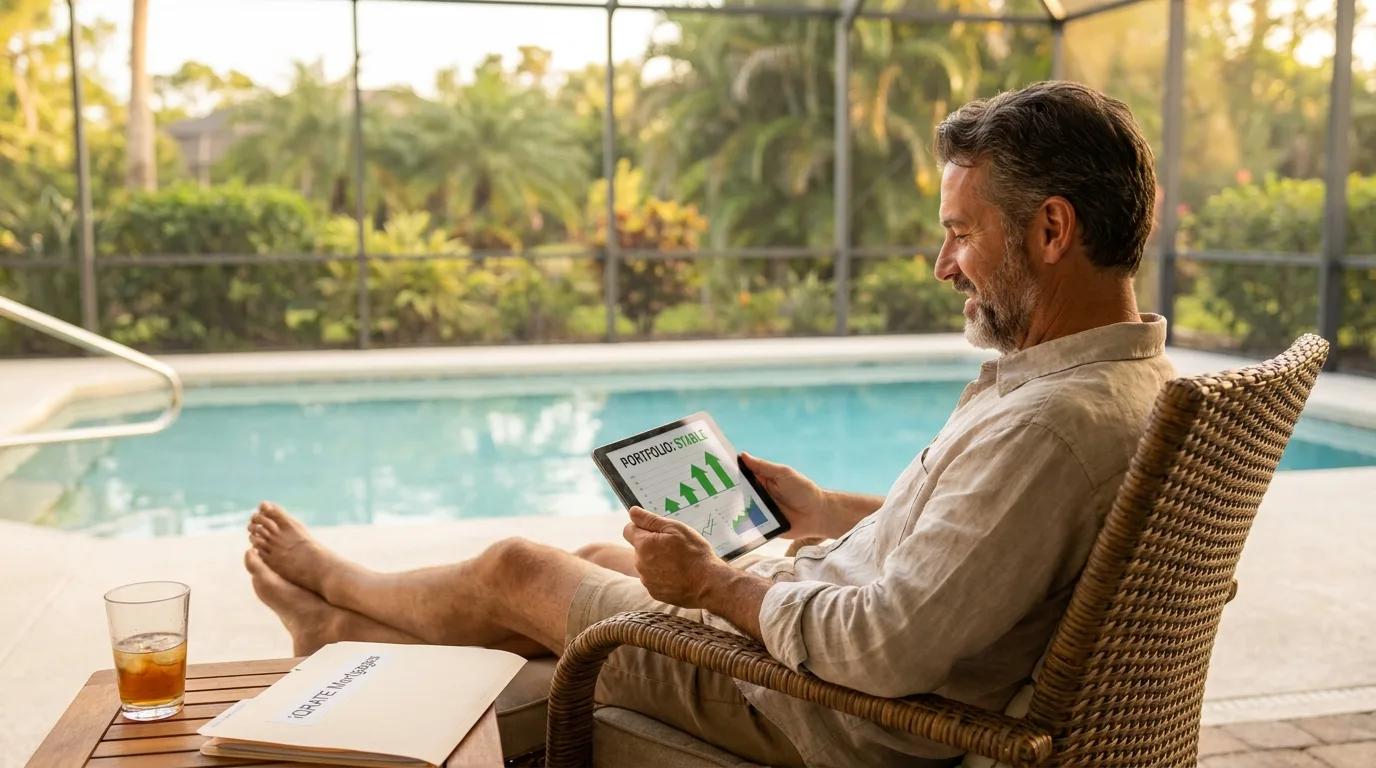 Financial documents and a calculator representing asset-based loan calculations.