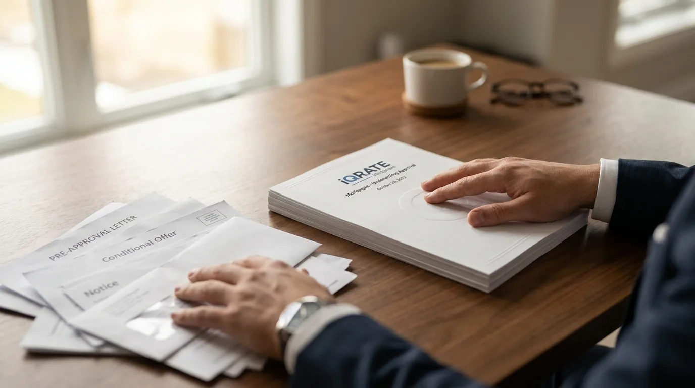 Real estate agent confidently presenting a certified offer
