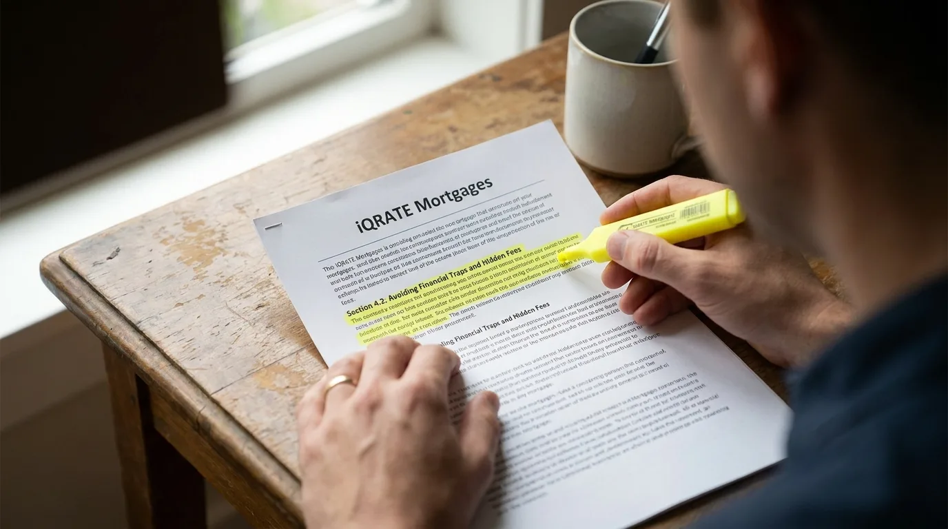 Person reviewing DPA agreement documents carefully