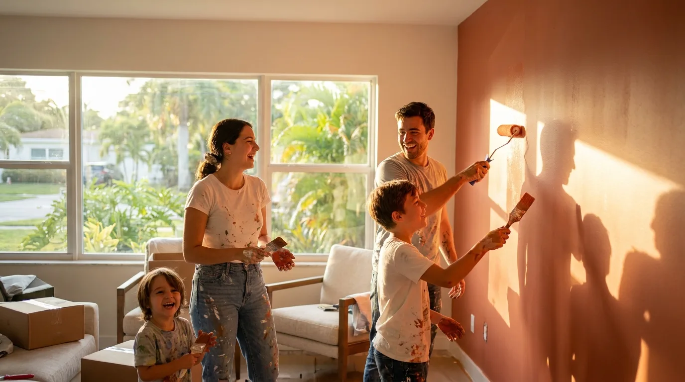 A modern home in Florida with resale restrictions