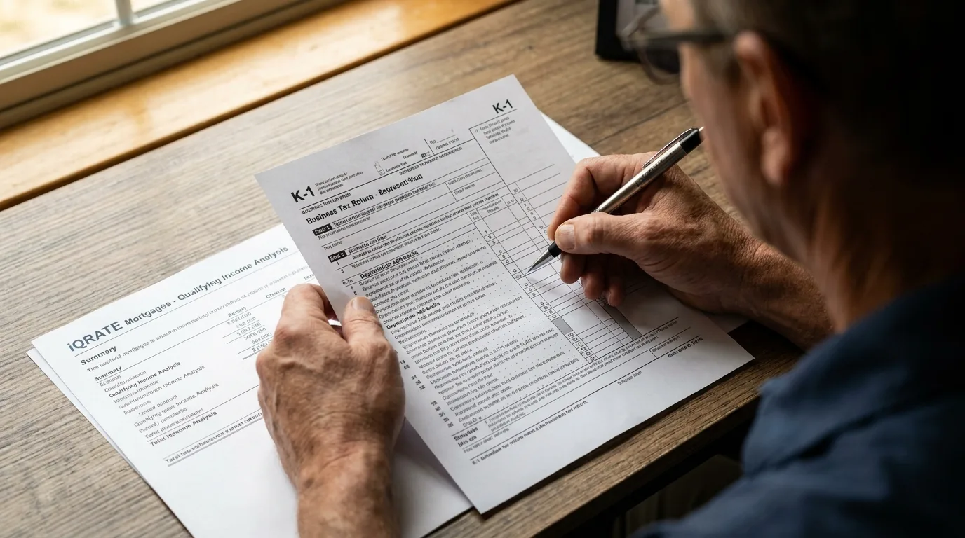 Business owner discussing mortgage strategy with an accountant