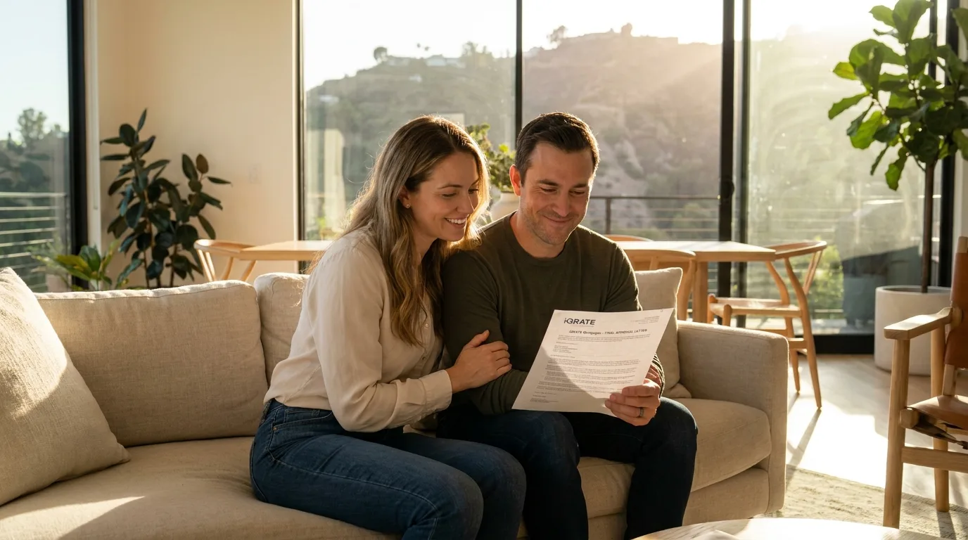 A beautiful home in a California suburb, representing a jumbo loan purchase.