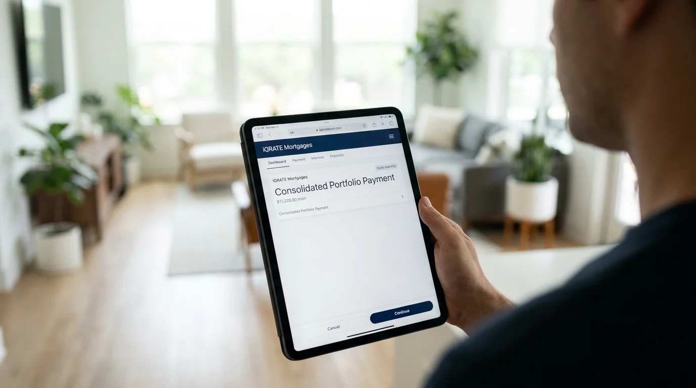 Calculating loan-to-value for a portfolio loan