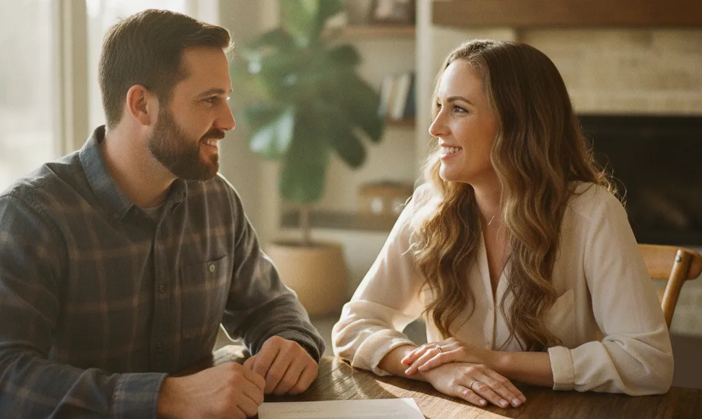 Veteran couple reviews iQRATE Mortgages VA refinance.