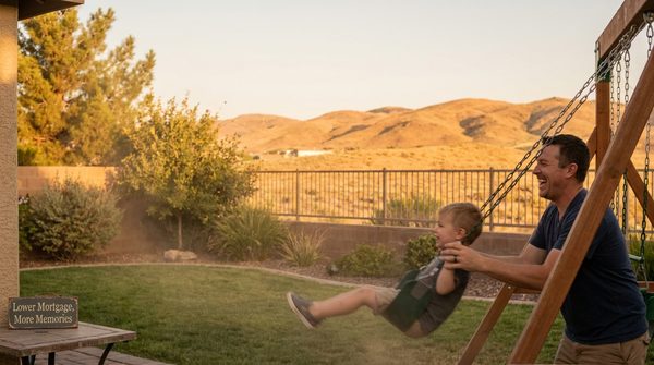 A homeowner in Reno reviewing mortgage recasting eligibility requirements.