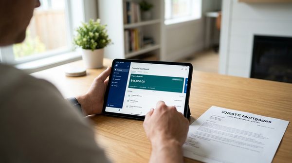 Various financial documents and a calculator representing eligible reserve assets.