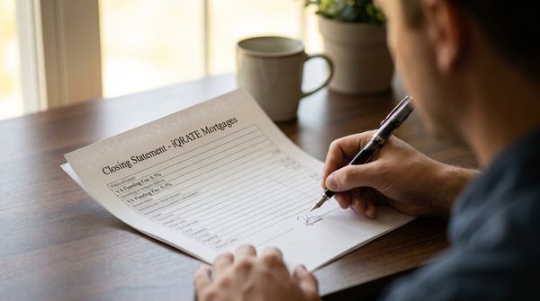 Family considering a VA loan assumption.