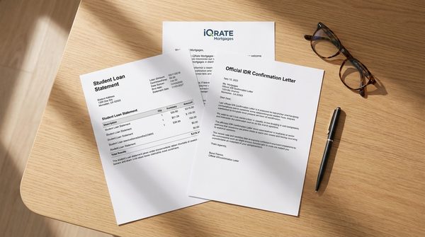 Comparing mortgage qualifications with different student loan calculations
