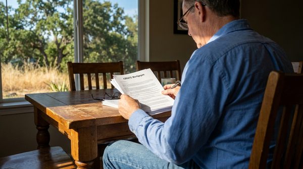 New home in San Antonio purchased using a Veteran Affairs loan