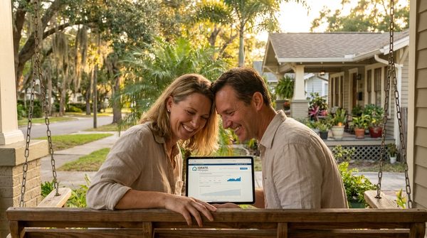 Calculating the break-even point for a mortgage refinance.