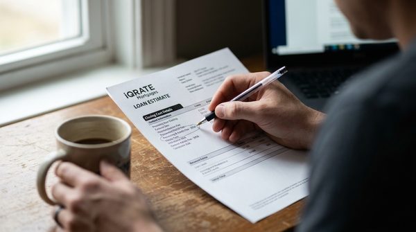Comparing Loan Estimate forms for a VA IRRRL.