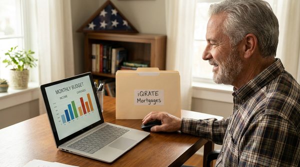 Illustration of a home equity buyout during a divorce