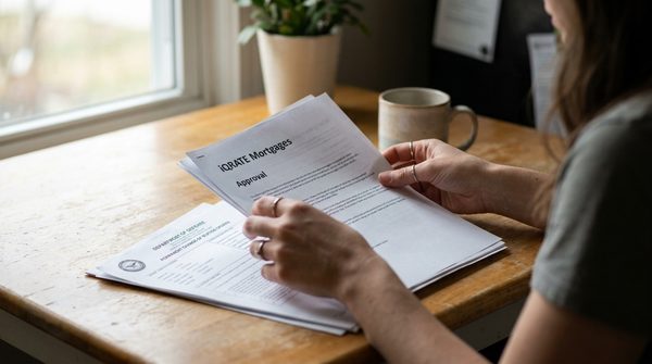 Organizing documents for a mortgage underwriter review.